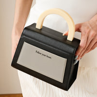 The Hopeless Romantic Bag with Strap • Black