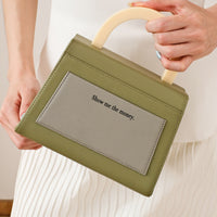 The Show Me The Money Bag with Strap • Olive