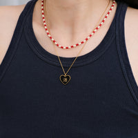 Speak Your Heart/ 酒/鬼 Alcohol/Ghost Necklace • Black