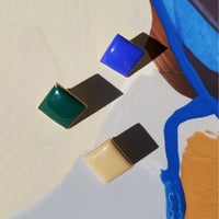 Diamond Studs • Royal Blue