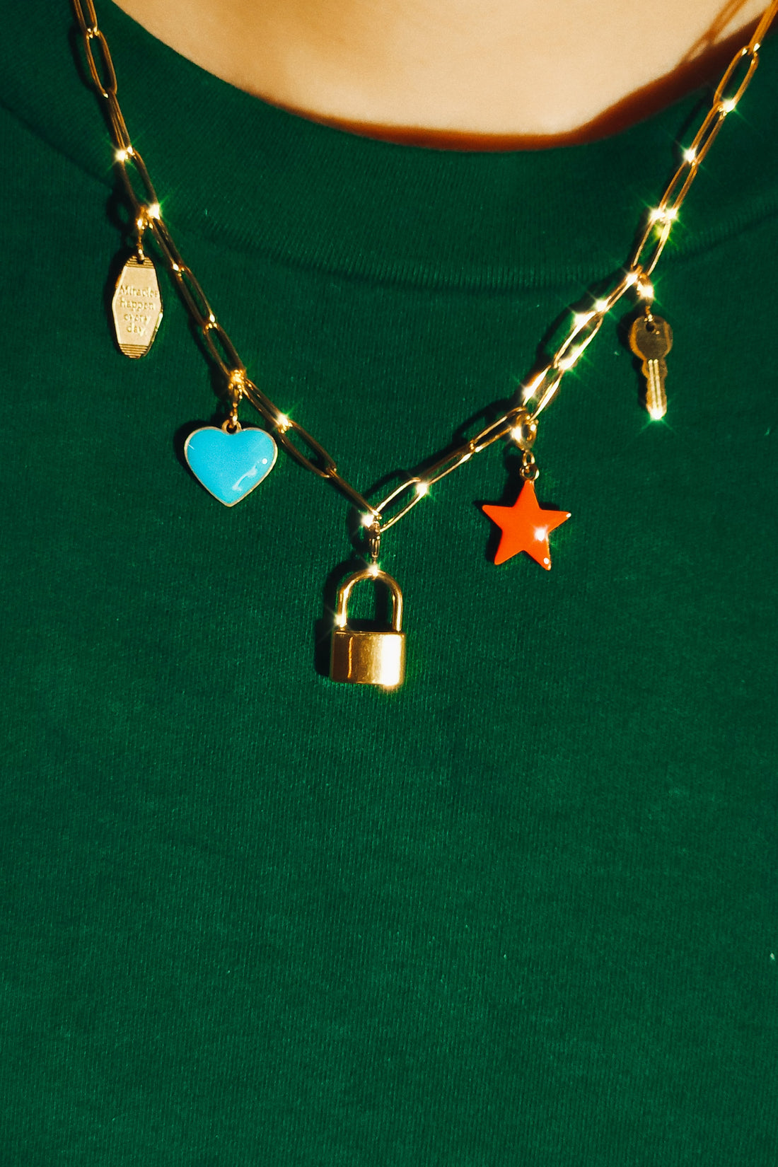 Speak Your Mind / Charms Necklace • Secrets