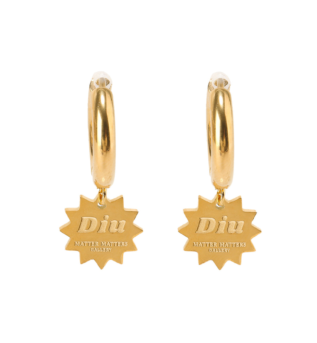 Behind the Smile Hoops • Gold