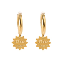 Behind the Smile Hoops • Gold