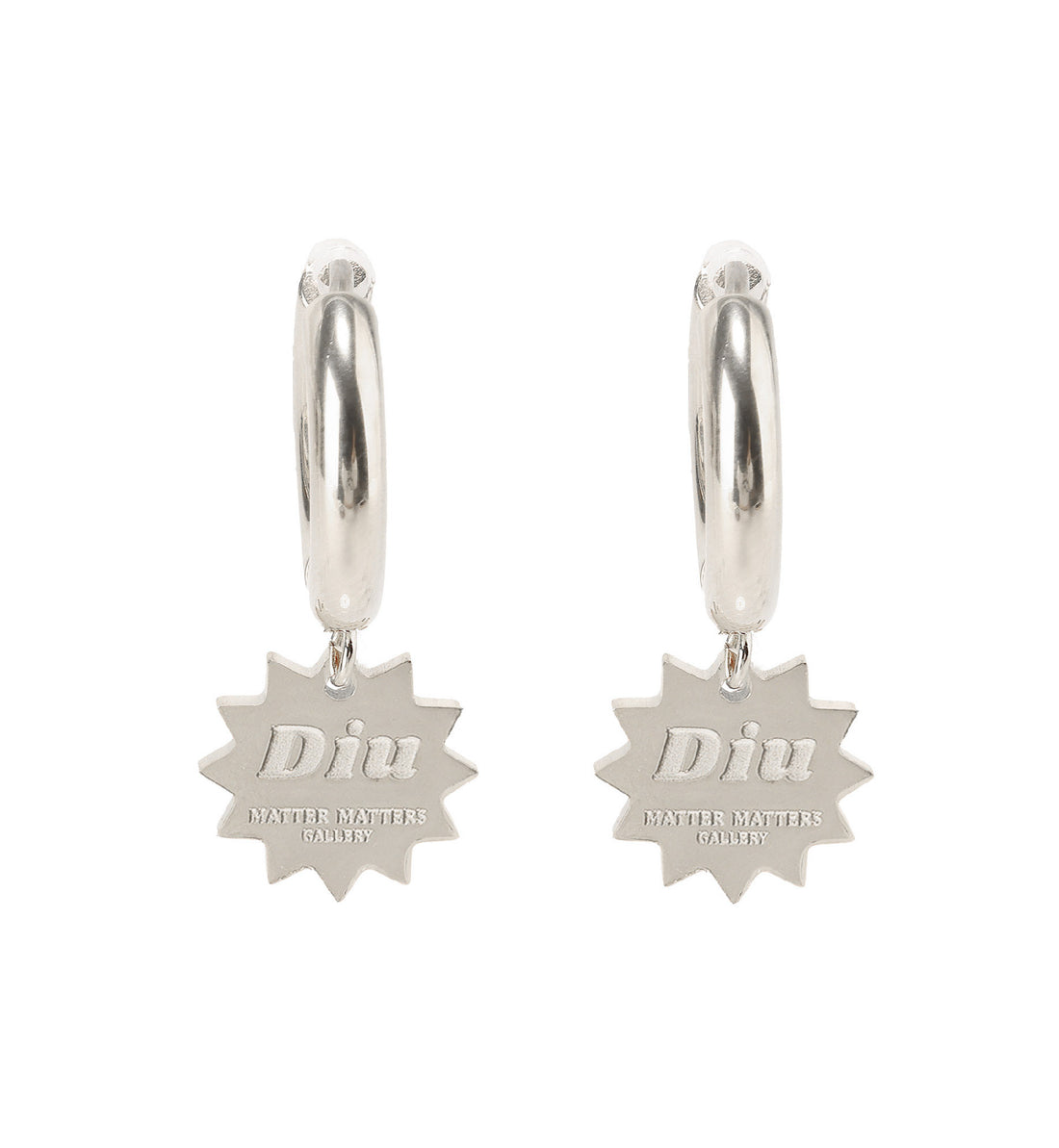 Behind the Smile Hoops • Steel