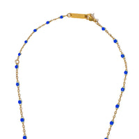 Fuck Yes Necklace • Royal blue