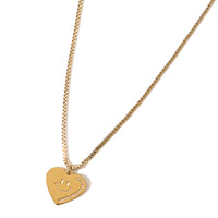 Fuck Yes & :) Necklace • Gold