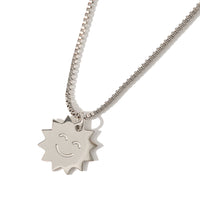 Behind the Smile Necklace • Steel