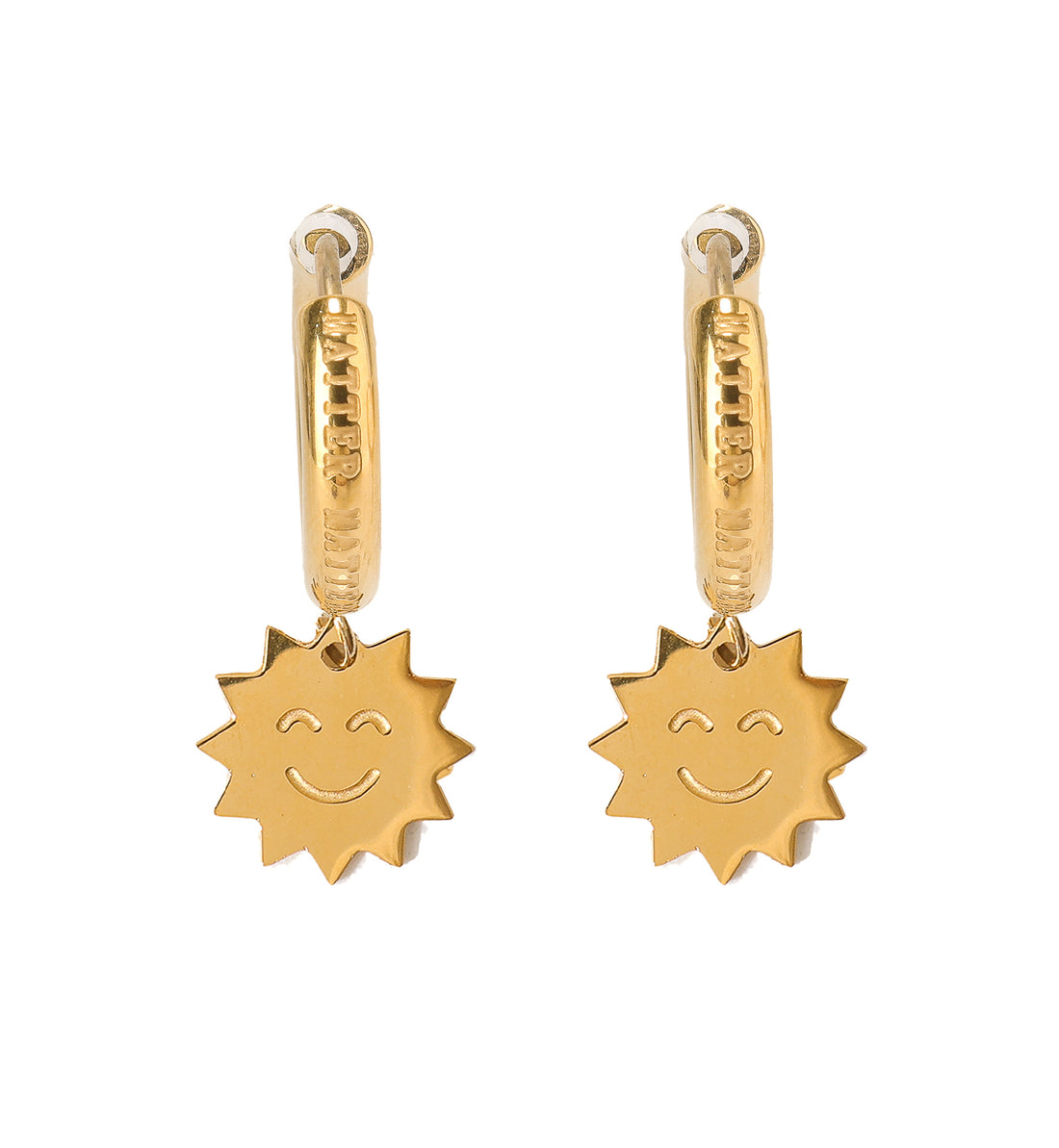 Behind the Smile Hoops • Gold