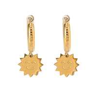 Behind the Smile Hoops • Gold