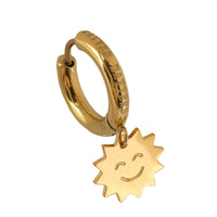 Behind the Smile Hoops • Gold