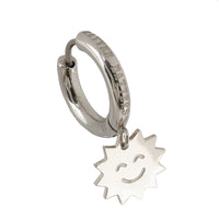 Behind the Smile Hoops • Steel