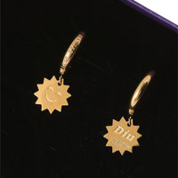 Behind the Smile Hoops • Gold