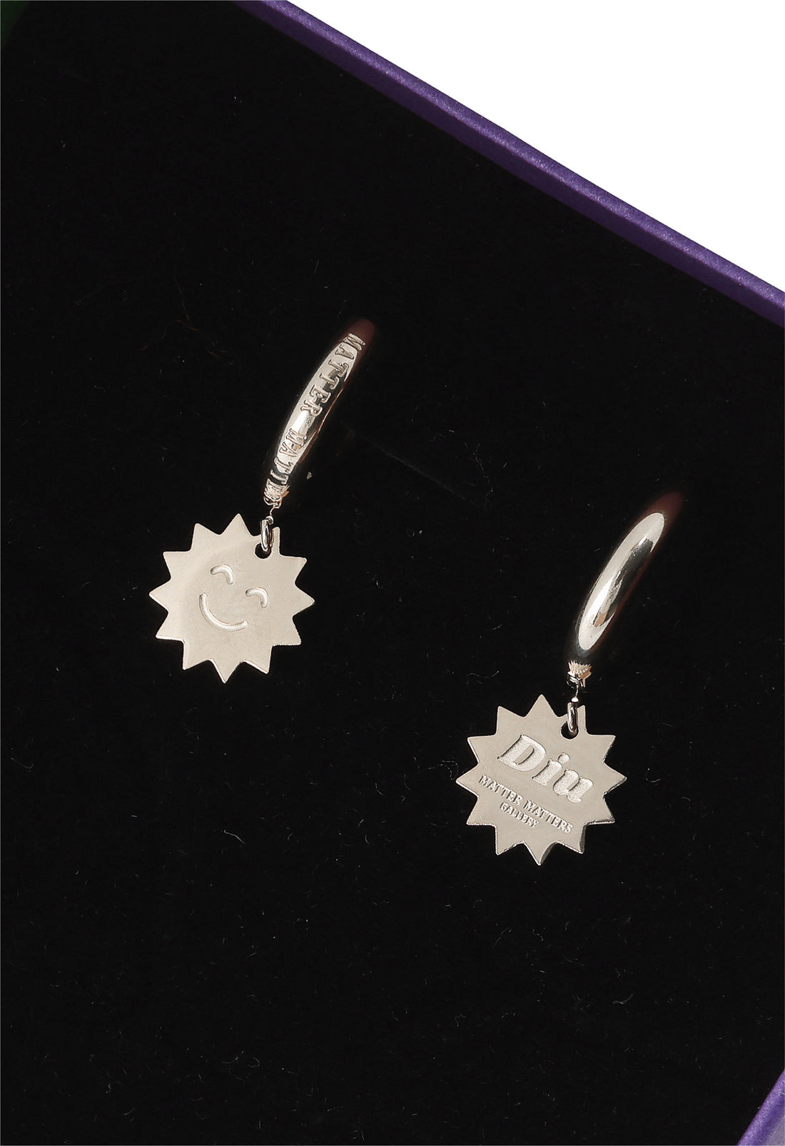 Behind the Smile Hoops • Steel