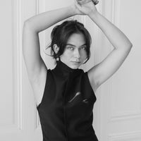 Five Elements / Metal Earrings • Gold & Beige