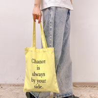 :) • Yellow/ Tote Bag