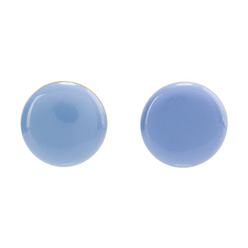 Circle Studs • Forget-Me-Not