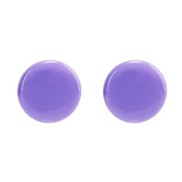 Circle Studs • Spring Lilac