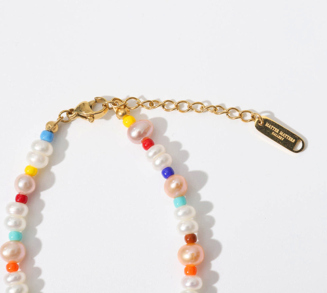 Rainbow Pearl Bracelet