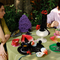 XI XING LE / Peach Drinking Mug • Red