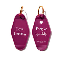 MMG Keyring • Magenta • Love fiercely