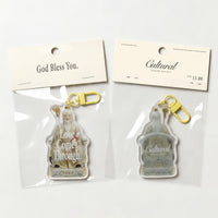 Some Good Fortune Keychain • Love Comes Through 月老 Yue Lao statue