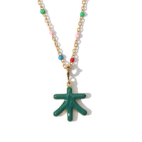 Five Elements / Wood Necklace • Forest & Grass