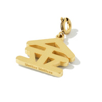 Five Elements / Lucky Metal Bracelet • Gold & Beige