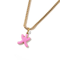 Five Elements / Fire Necklace • Red & Pink / Orange