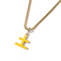 Five Elements / Earth Necklace • Yellow & Brown/Beige