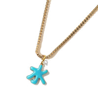 Five Elements / Water Necklace • Cobalt & Cyan