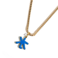 Five Elements / Water Necklace • Cobalt & Cyan