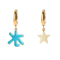 Universe / Mercury Earrings • Black