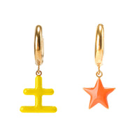 Universe / Saturn Earrings • Yellow