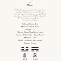 Five Elements / Wood Earrings • Forest & Grass