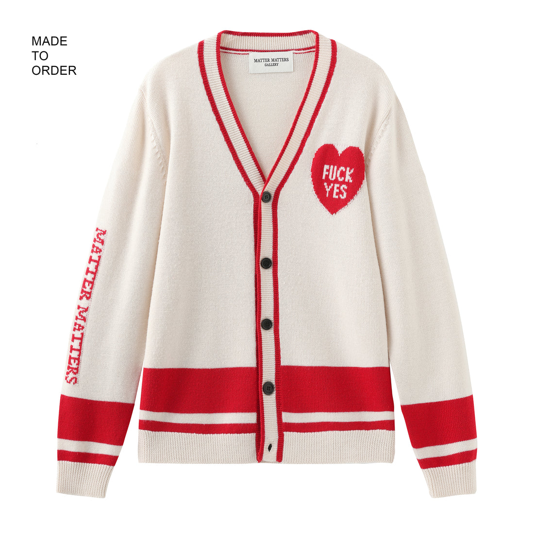 Fuck Yes Classic Cardigan
