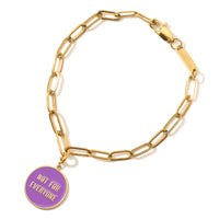 Not for everyone Bracket Bracelet • Green