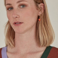 Sparkle Heart & Star / Hoops • Yellow & Orange