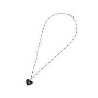 Speak Your Heart/ 酒 Alcohol Steel Necklace • Black