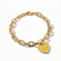 True / Rude Bracelet • Yellow/ Pink
