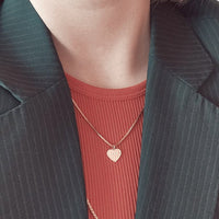 Fuck Yes & :) Necklace • Gold