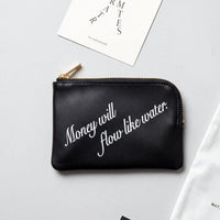 The Manifest Pouch with Keyring & Sticker Set • Black or Olive