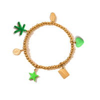 Five Elements / Lucky Wood Bracelet • Forest & Grass