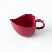 XI XING LE / Peach Drinking Mug • Red