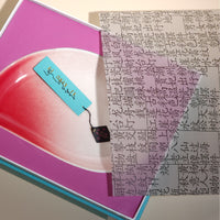 XI XING LE / Heart Trinket Dish • White Peach