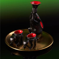 XI XING LE / Rabbit Drinks Serving Set • Black