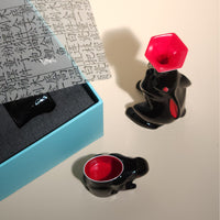 XI XING LE / Rabbit Drinks Serving Set • Black