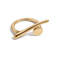 Abstract Ring • Gold