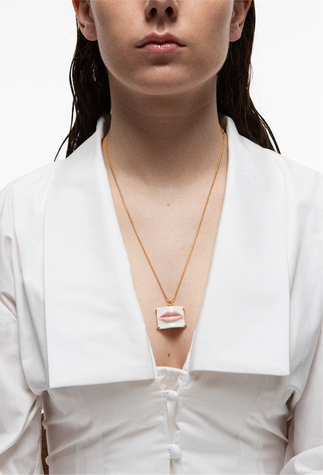 Andres Gallardo / Mouth Pendant