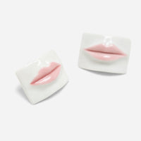 Andres Gallardo / Mouth Earrings