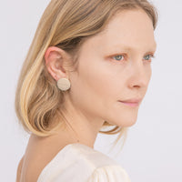 Circle Studs • Stone